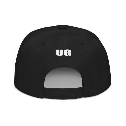 Black cap with 'UG' logo